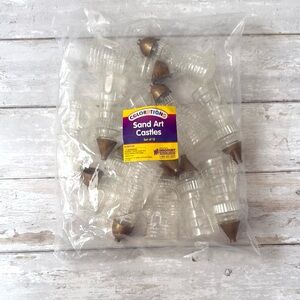 Sand Art Castles Set of 12 Colorations Brand Craft Party Lots Kits Set NEW